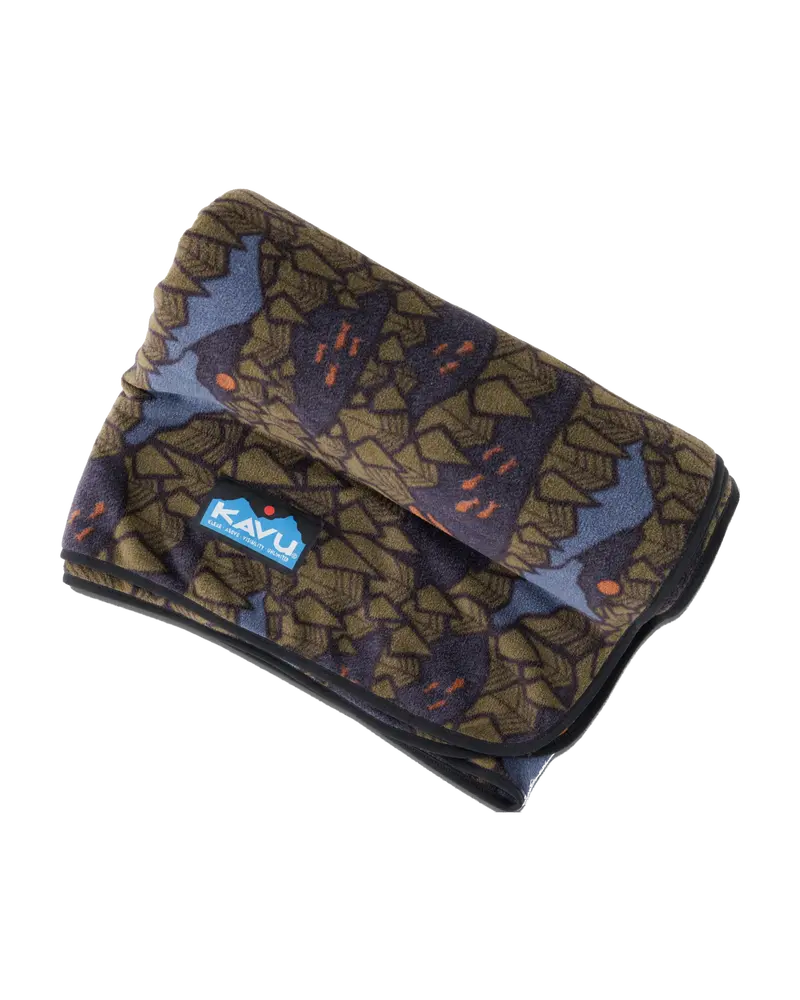 Doe Bay Throw Blanket – Sasquatch Night Pattern