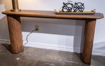 Dontayne Narrow Sofa Table for Living Room