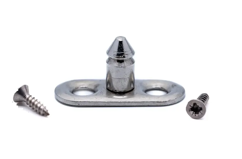 DOT Lift-the-Dot Two-Hole Base Stud – Precision-Mounted Fabric Fastener
