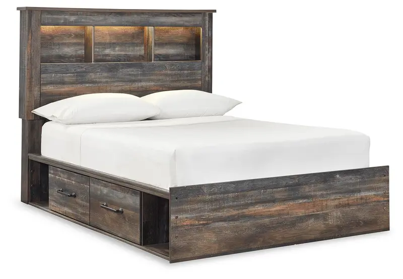 Drystan Youth Loft Bed with Integrated Storage Drawers