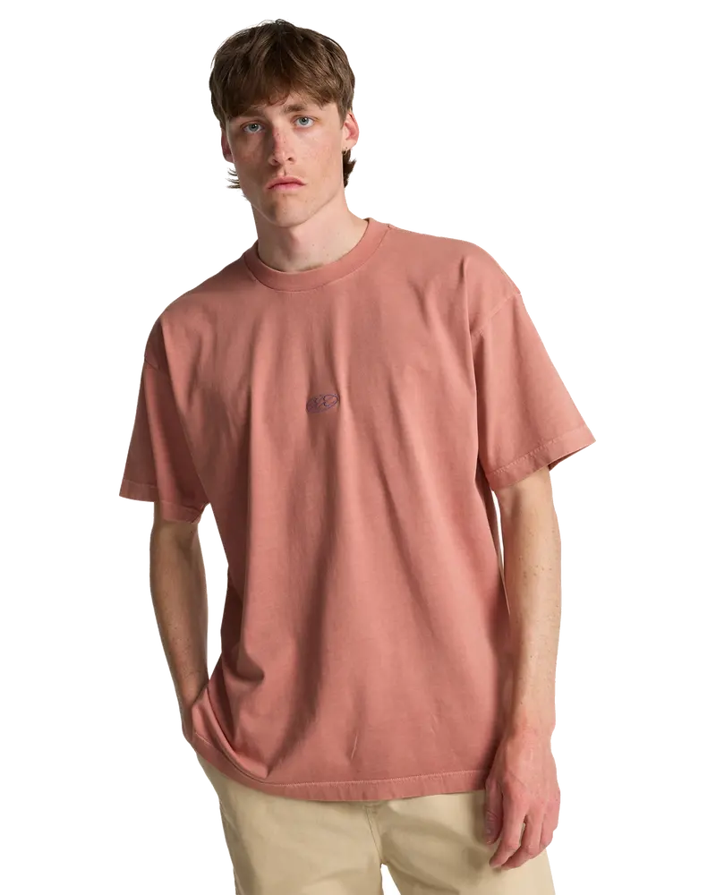Dusty Rose OG Wave Graphic T-Shirt
