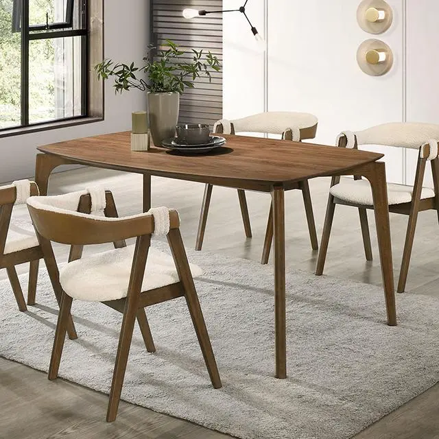 Ebikon 5-Piece Wood Dining Table and Chair Set