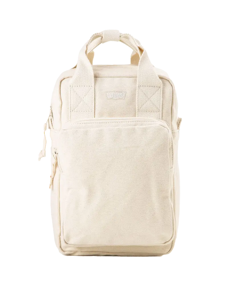 Ecru L-Pack Mini Crossbody Bag – Compact Daily Carry