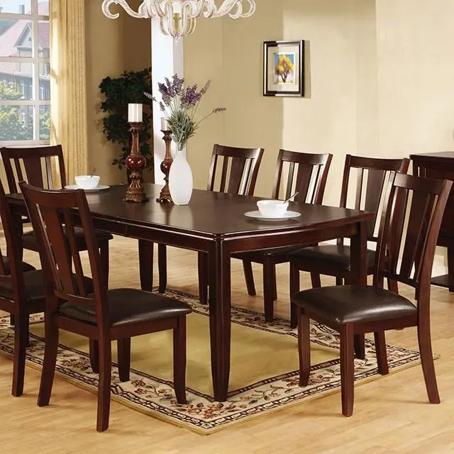 Edgewood I Espresso Solid Wood Dining Table