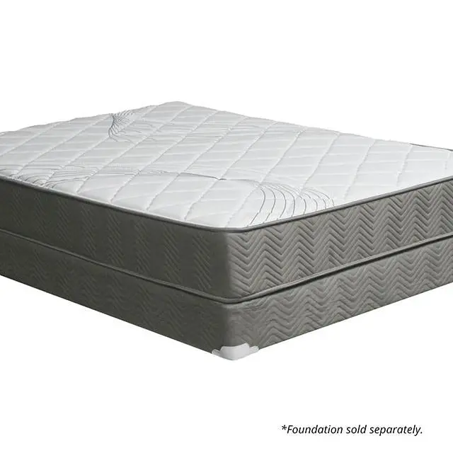 Edrea 10-Inch Pocket Coil Full Mattress in White and Gray