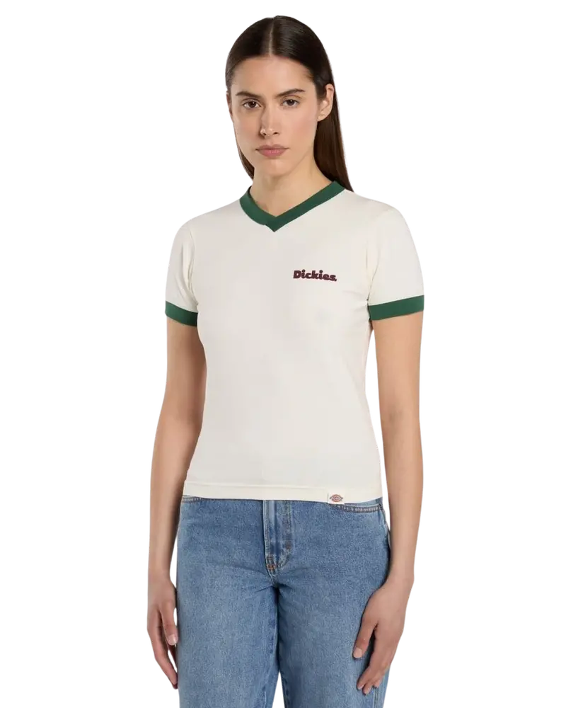 Egret Slayden Contrast-Ringer T-Shirt