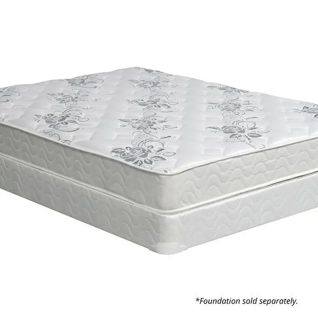 Elbertyna 8-Inch Tight Top Eastern King Mattress in Bright White
