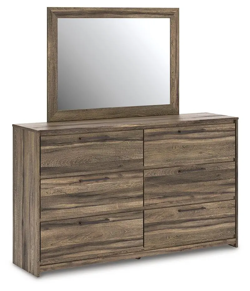 Elbrim Dresser with Full-Length Mirror Included