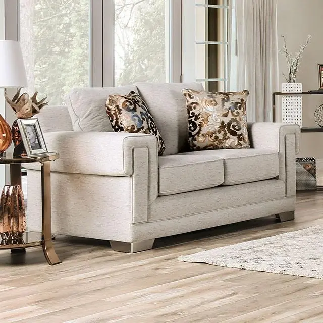 Emely Compact Love Seat – Upholstered Sofa for Small Spaces