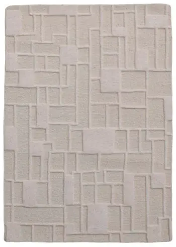 Empriss Handwoven Area Rug – Neutral Tone Design