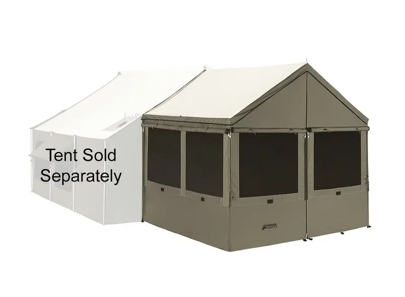 Enclosed Awning Add-On for Cabin Lodge Tents