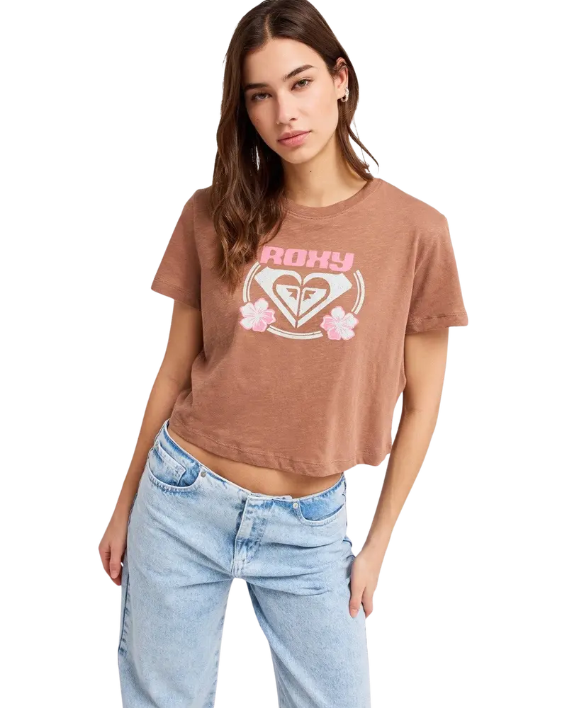 Endless Weekends Relaxed Fit T-Shirt in Brownie Tone