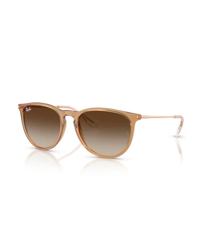 Erika Classic Sunglasses – Rubberized Beige Frame with Timeless Silhouette