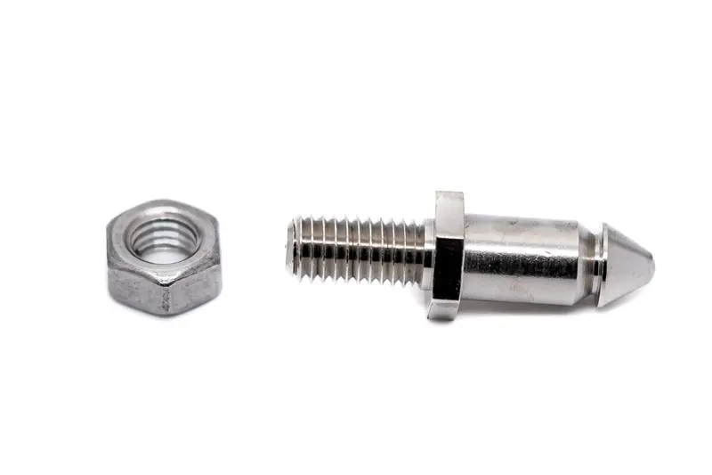 Extended-Height M5 × 10 mm Threaded Lift-the-Dot Stud and Nut