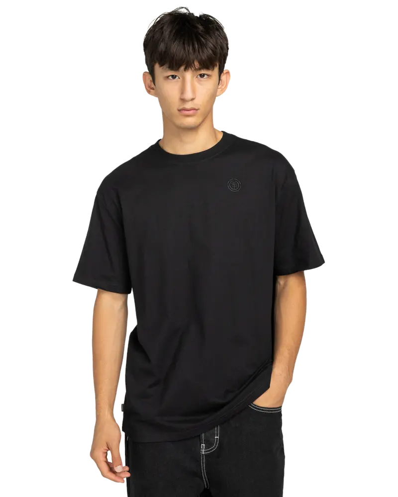 Flint Black Aligator Bold Print T-Shirt