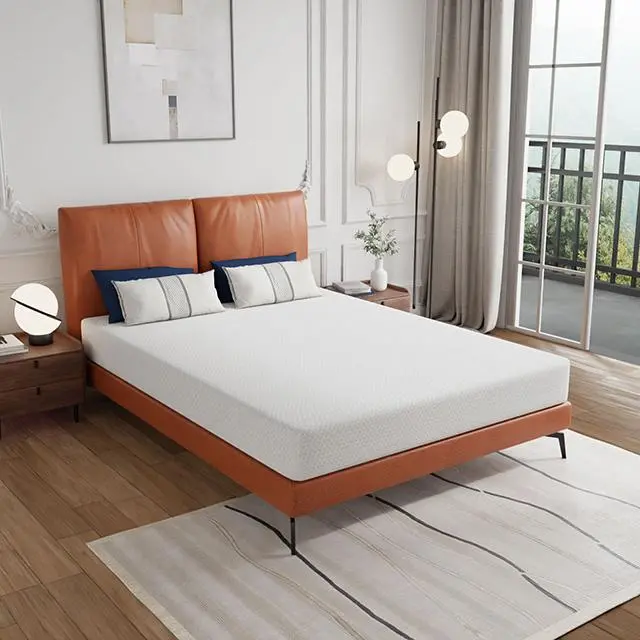 Forsythia Queen Gel Memory Foam Mattress – 8-Inch Green Tea Infused Comfort