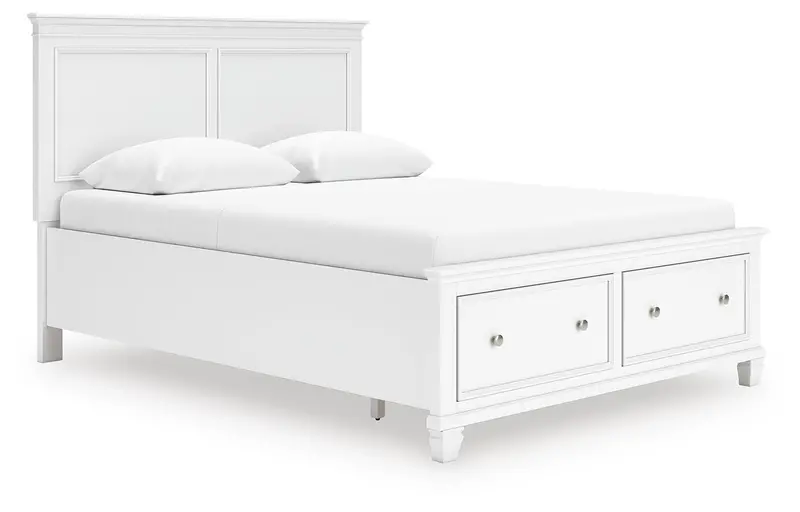 Fortman Panel-Style Platform Storage Bed