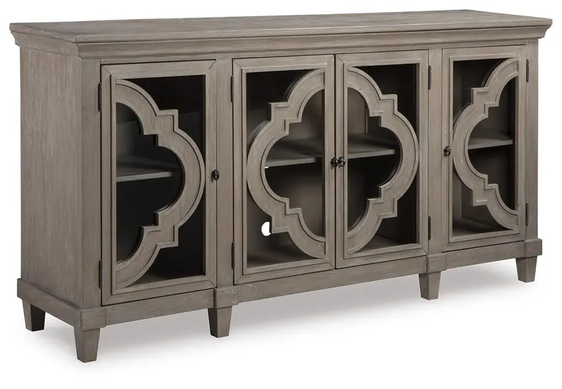 Fossil Ridge Industrial-Style Accent Cabinet