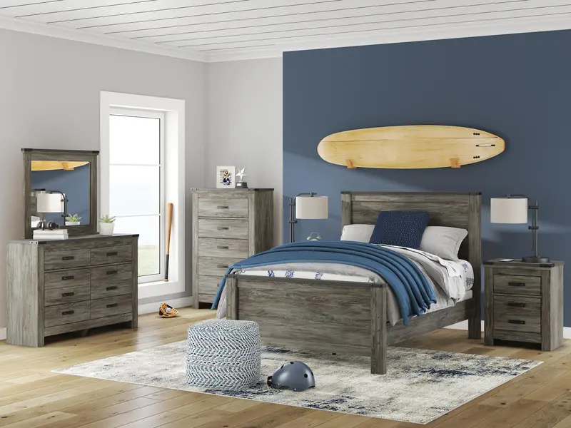 Frandern Wide 6-Drawer Dresser