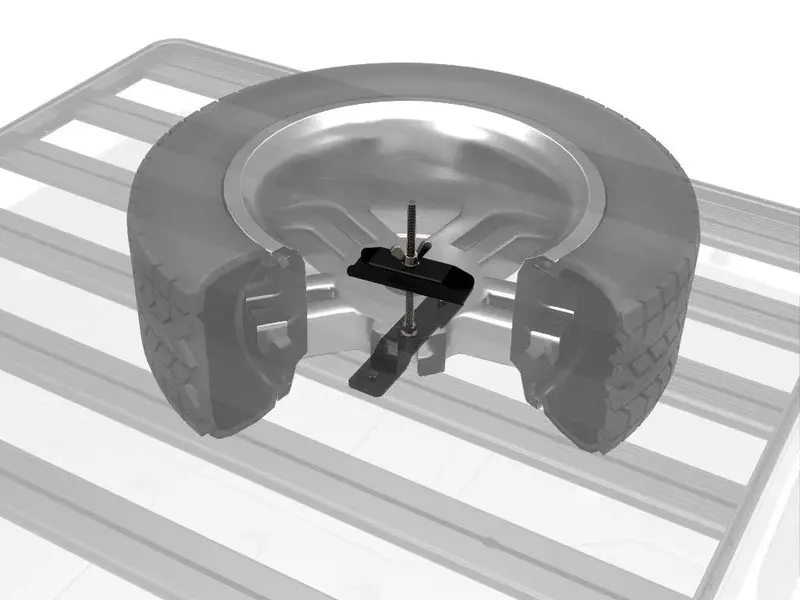 Front Runner Low-Pro Spare Tire Clamp for Roof Racks