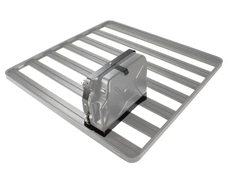 Front Runner Single Jerry Can Holder – Locking Fuel/Water Container Mount