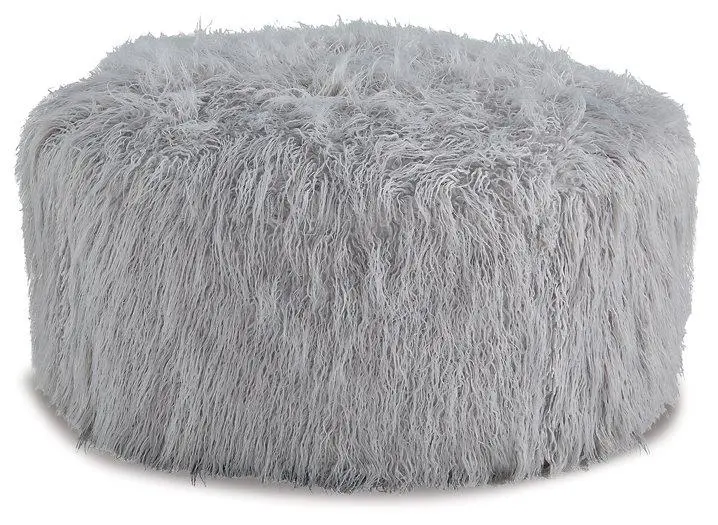 Galice Oversized Accent Ottoman – Modern Fabric Footstool