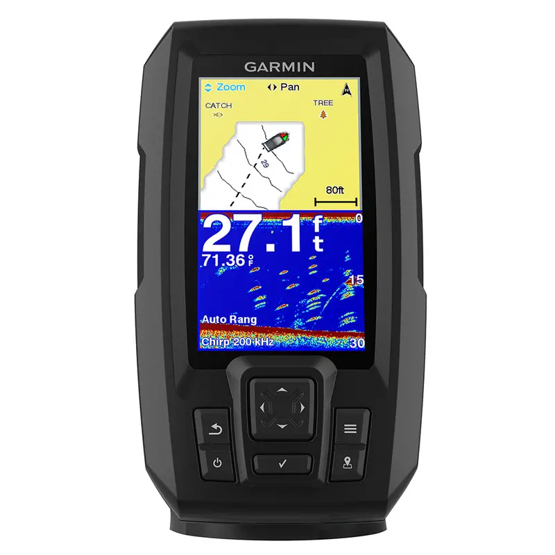 Garmin STRIKER Plus 4 Fishfinder with Dual Beam Transducer (US Model)