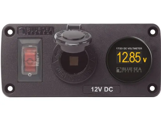 Genesis Offroad Dual-Socket Vehicle Accessory Panel