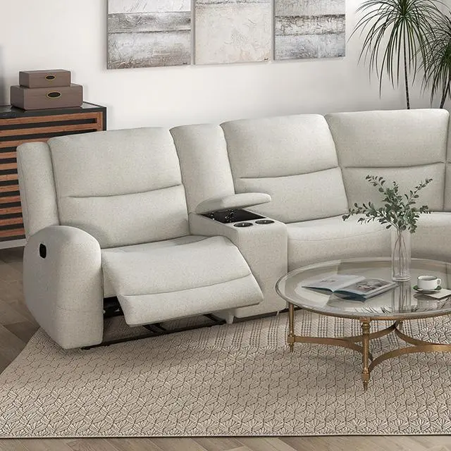 Giraldus Motion-Activated Sectional – Power Recline & USB Charging