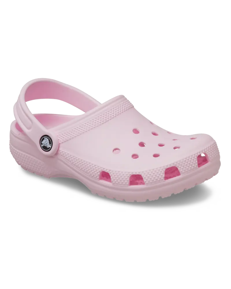 Girls’ Classic Clogs in Pink Milk