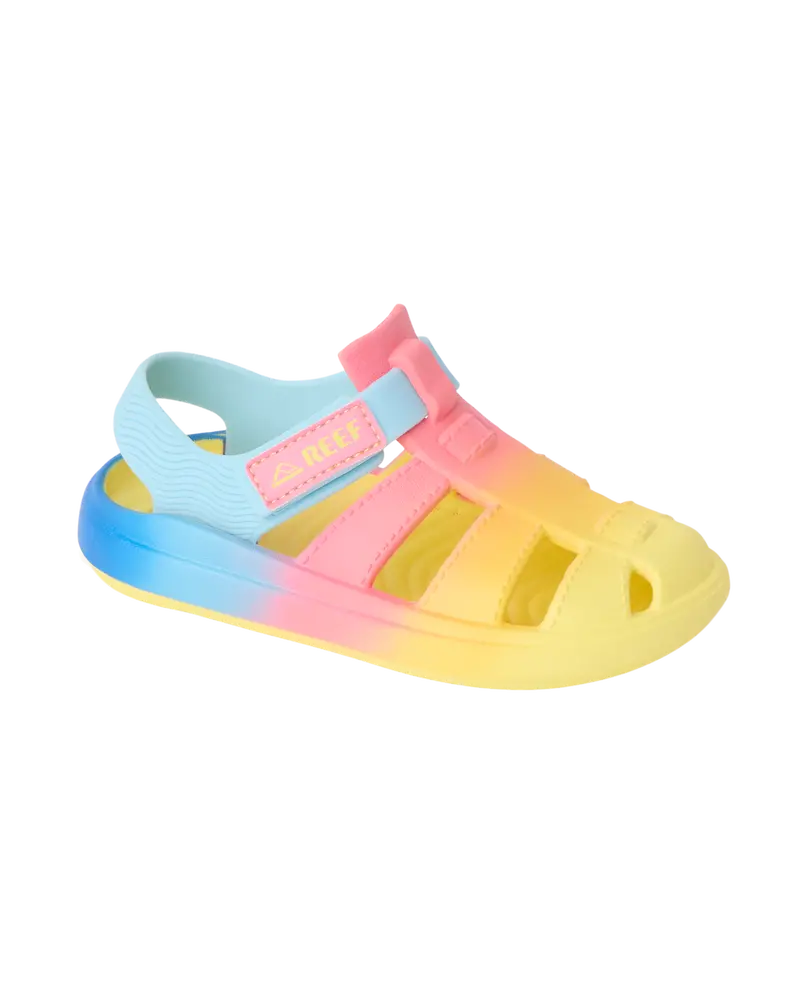 Girls’ Totally Beachin Sandals – Gradient Blue Ombre Finish