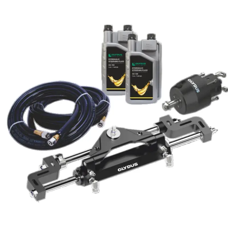 Glydus K175 Hydraulic Outboard Steering Kit – Single Engine, Up to 175HP