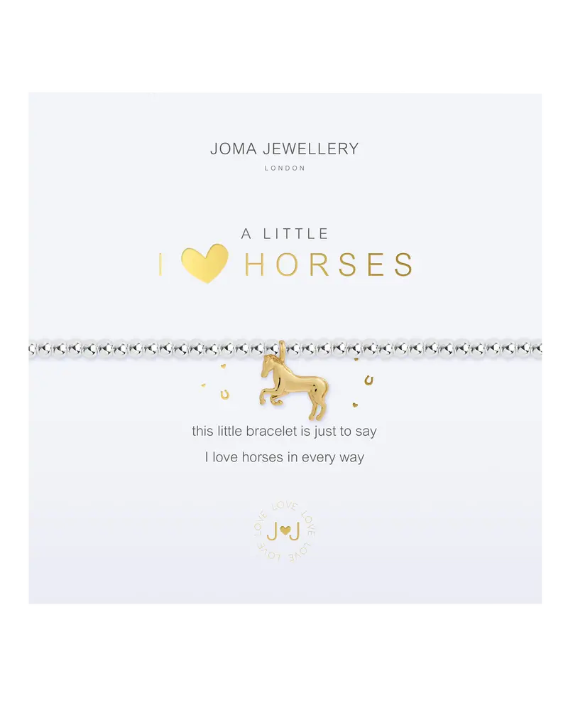 Gold ‘Little Horses’ Equestrian Bracelet