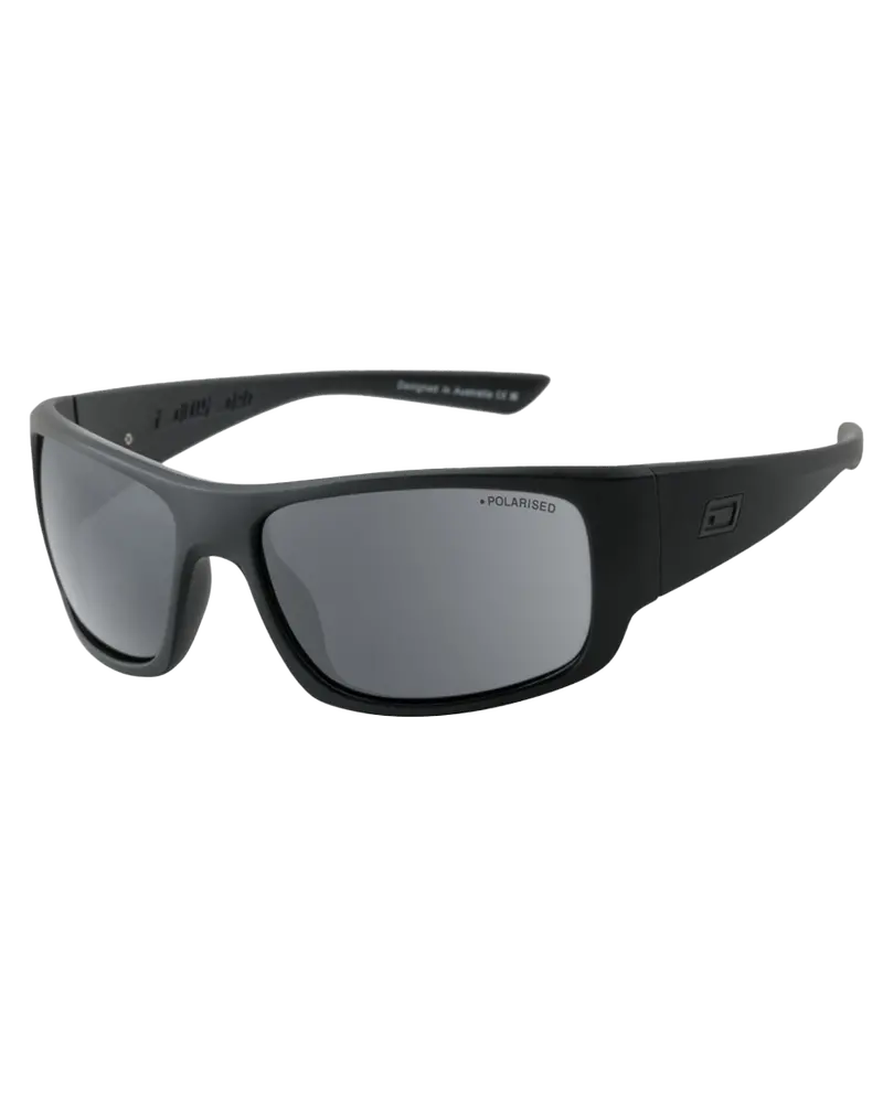 Gorilla Satin Black-and-Grey Polarized Sunglasses