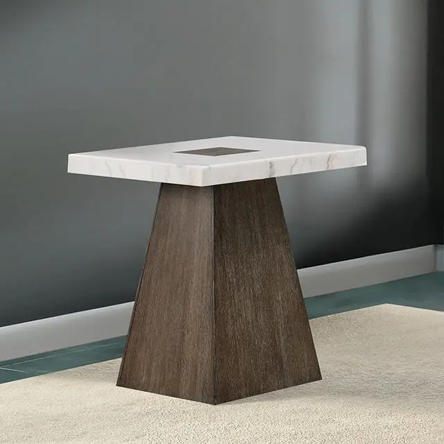 Grasten Square Wooden End Table