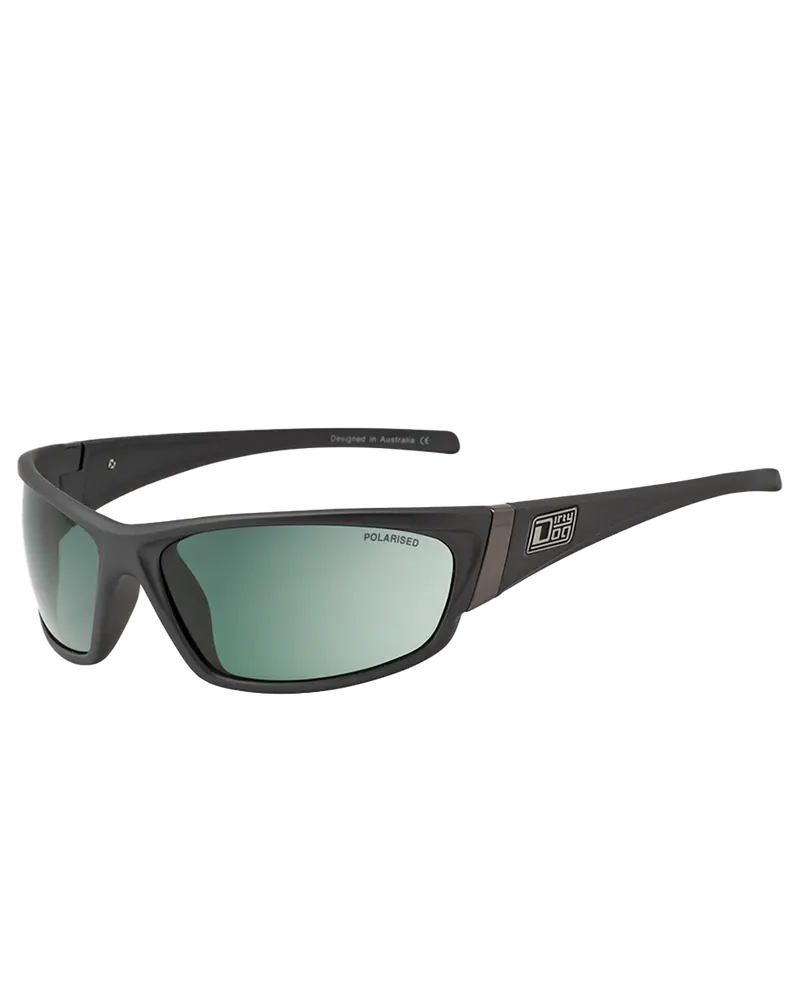 Grey and Green Stoat Polarized Sunglasses