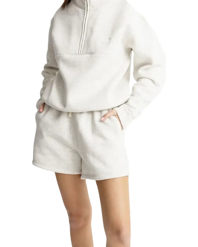 Grey Marle Palma Fleece Shorts