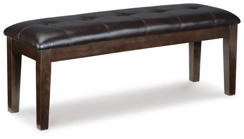 Haddigan Padded Dining Bench with Fabric Upholstery
