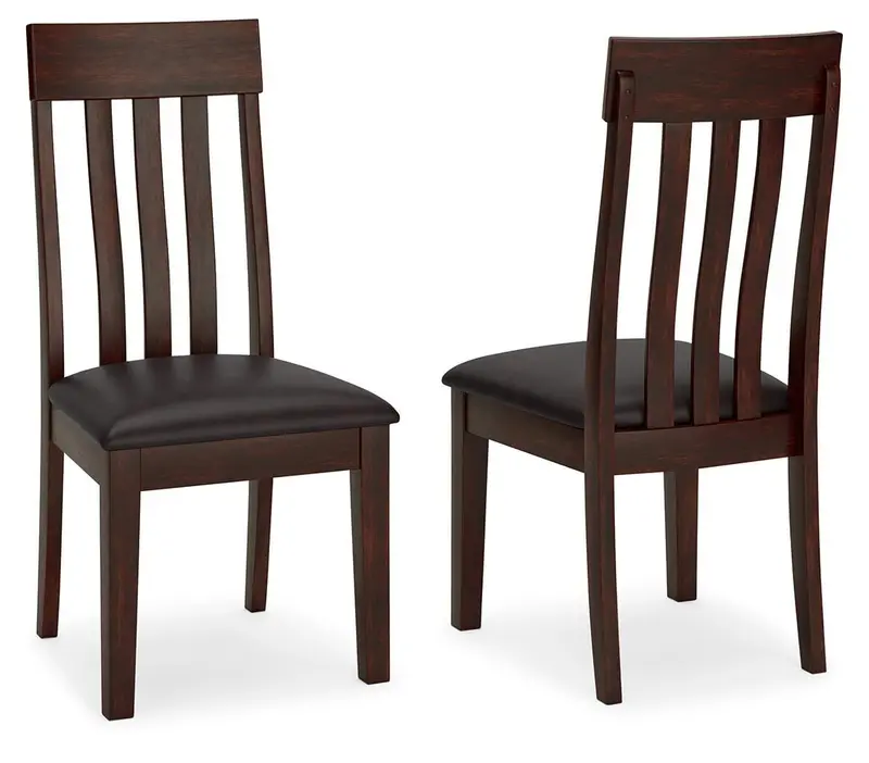 Haddigan Tufted Dining Chair with Walnut Finish Legs