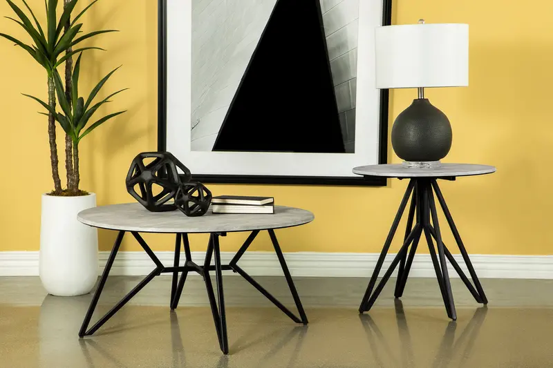 Hadi Solid Wood Coffee Table Set