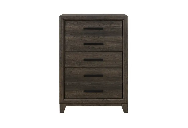 HARMONY Brown 7-Drawer Chest