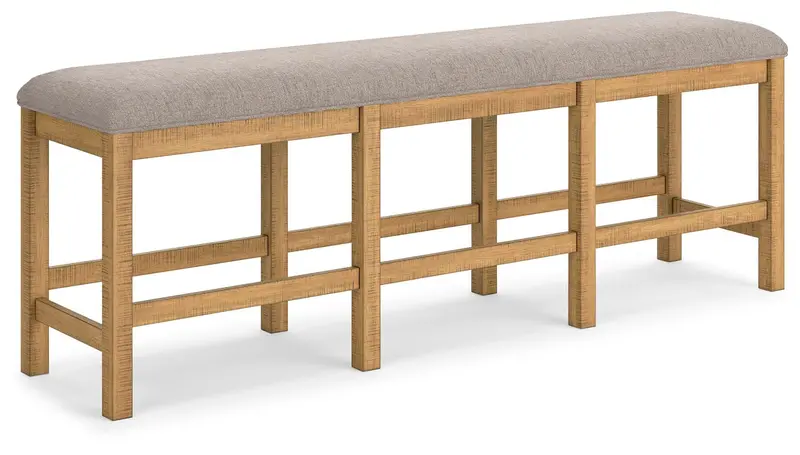 Havonplane 72-Inch Counter Height Dining Bench with Solid Wood Frame