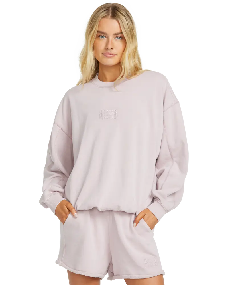 Haze-Tone Casual Sweatshirt