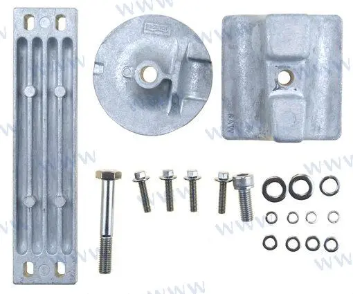 High-Capacity Aluminum Anode Kit – For 300–350 XPAL Marine Engines | RECMAR