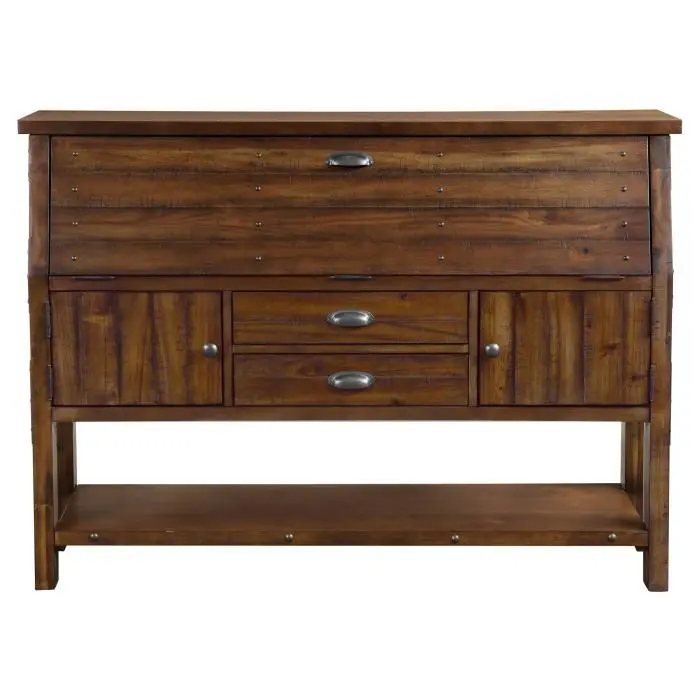 Holverson Rustic Brown Buffet Server with Storage – 1715-55