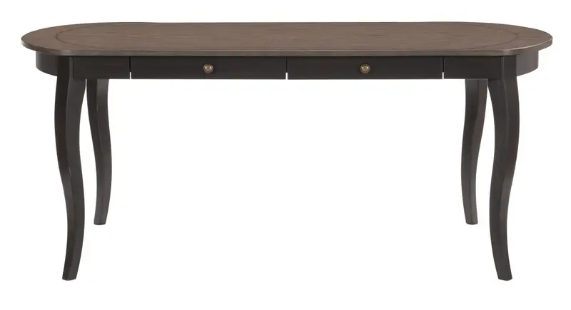 Homelegance Coring Antiqued Gray Dining Table – Distressed Rectangular Farmhouse Table