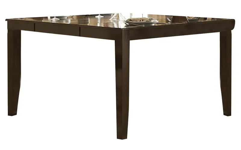 Homelegance Crown Point Merlot Counter Height Table – Elegant Bar-Height Dining Surface