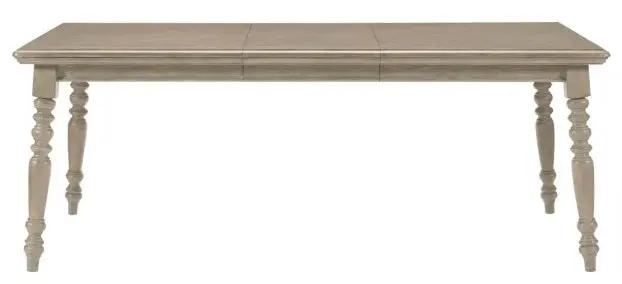 Homelegance Grayling Downs Extendable Dining Table – Contemporary Gray Design