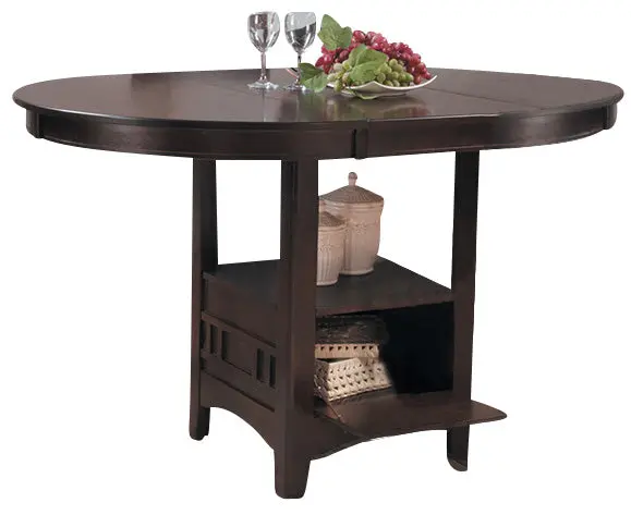Homelegance Junipero Dark Cherry Counter Height Dining Table (Model 2423-36)