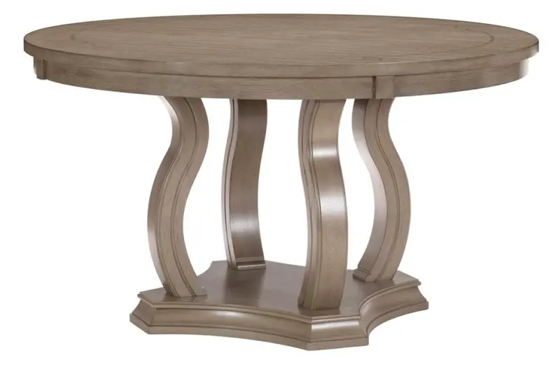 Homelegance Vermillion Gray Round Dining Table (Model 5442-54*)